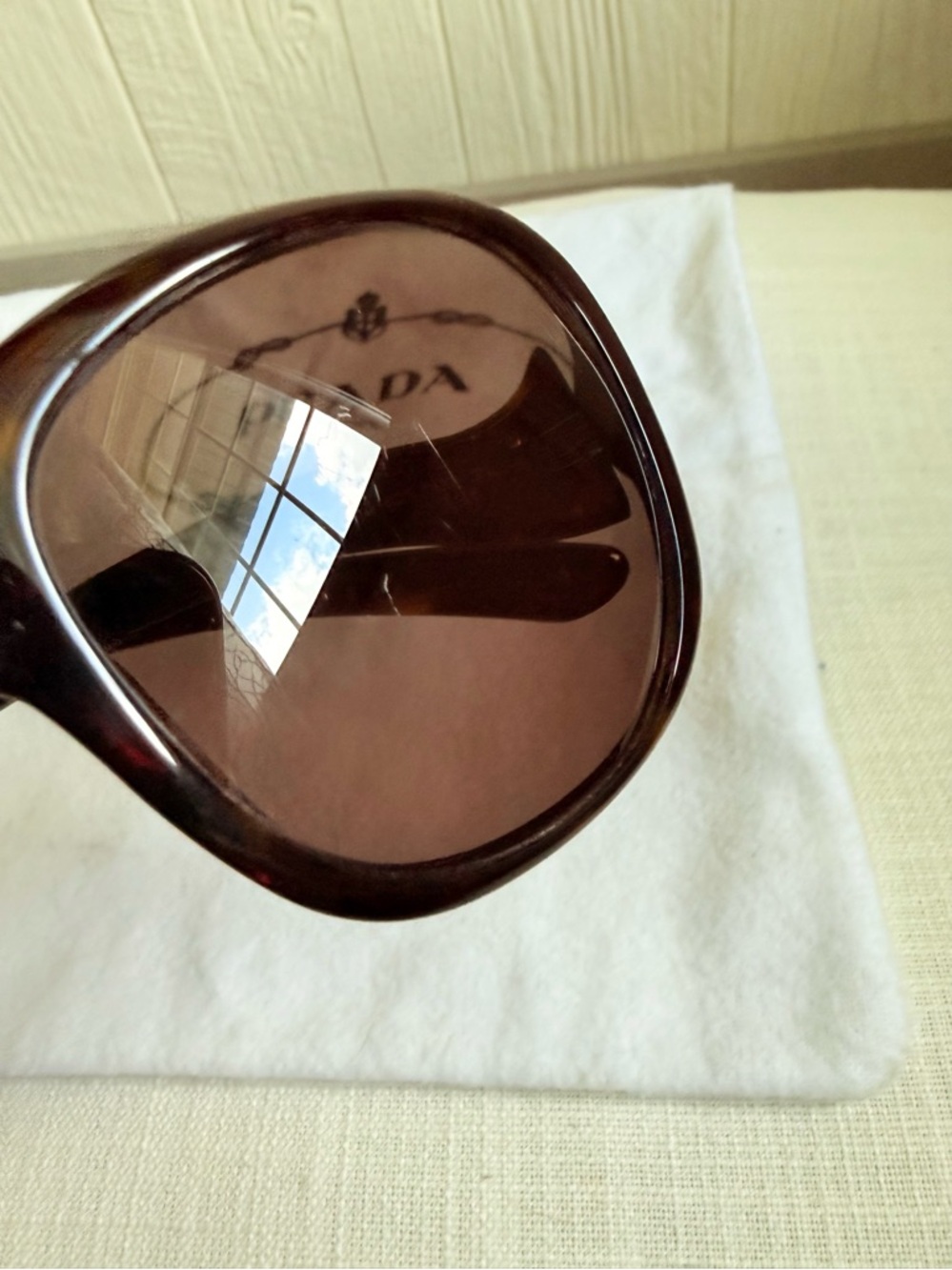 Prada Tortoise Shell Sunglasses - Picture 6 of 6